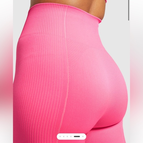 Gymshark Blue Women's ultra seamless high waisted Leggings - Picture 9 of 9